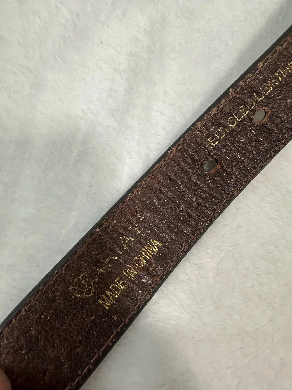 🐴 Ariat Leather Boys Belt Size 5/6